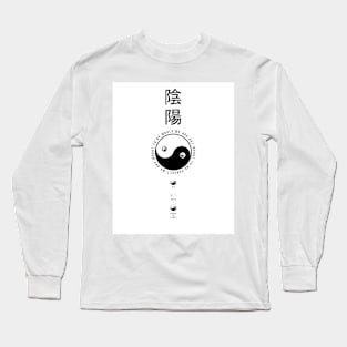 Order in Chaos (Yin Yang) - Best Selling Long Sleeve T-Shirt